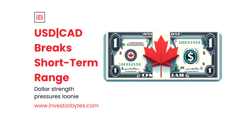 USD/CAD Breaks Short-Term Range