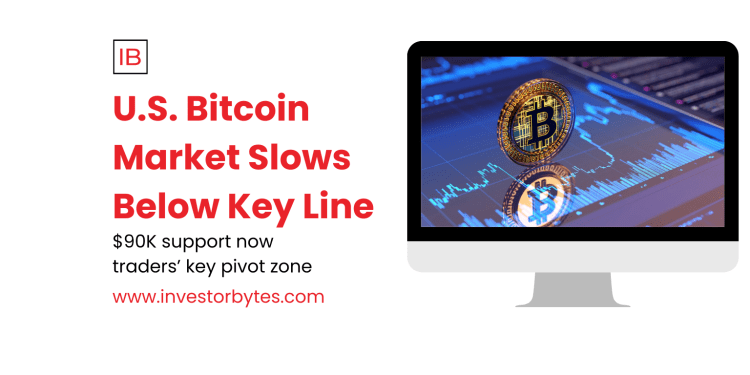 U.S. Bitcoin Market Stalls Near $90K Resistance