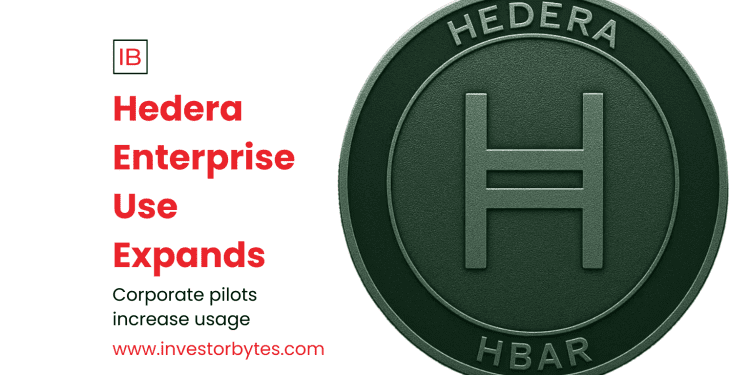 Hedera Enterprise Use Expands