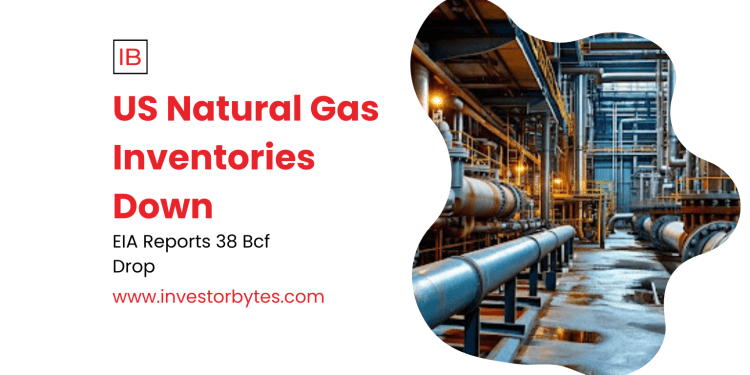 US Natural Gas Inventories Down