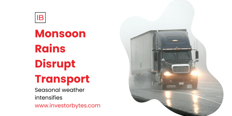 Monsoon Rains Disrupt Transport