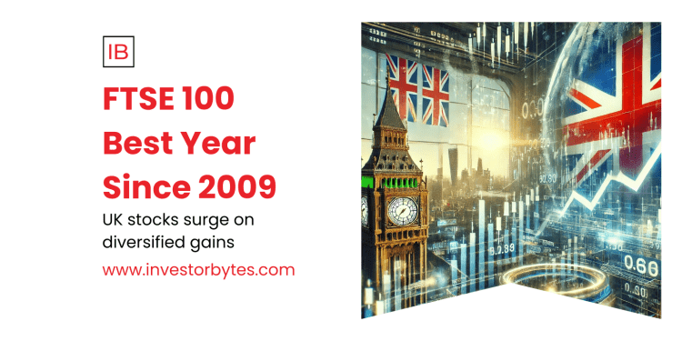 FTSE 100 Best Year Since 2009