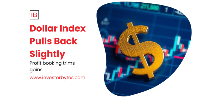 Dollar Index Pulls Back Slightly