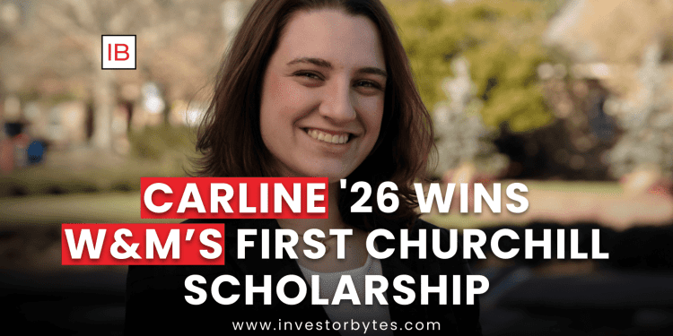 Carline ’26 Wins W&M’s First Churchill Scholarship