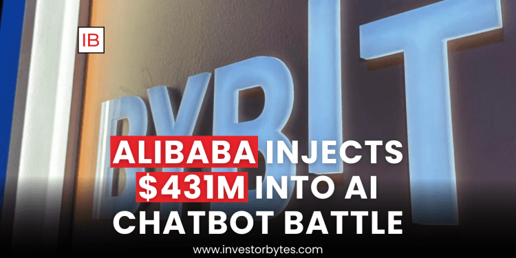 Alibaba Injects $431M into AI Chatbot Battle