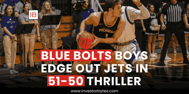 Blue Bolts Boys Edge Out Jets in 51-50 Thriller