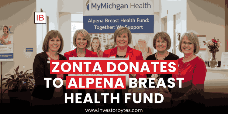 Zonta Donates to Alpena Breast Health Fund