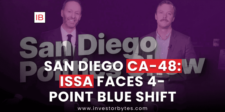 San Diego CA-48: Issa Faces 4-Point Blue Shift