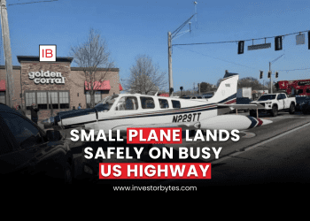 Small Plane Lands Safely On Busy US Highway