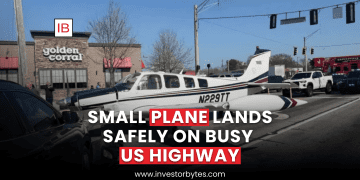 Small Plane Lands Safely On Busy US Highway