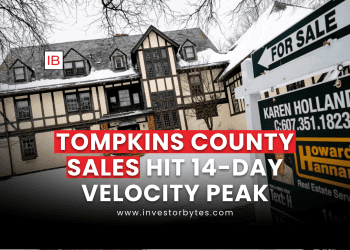 Tompkins County Sales Hit 14-Day Velocity Peak