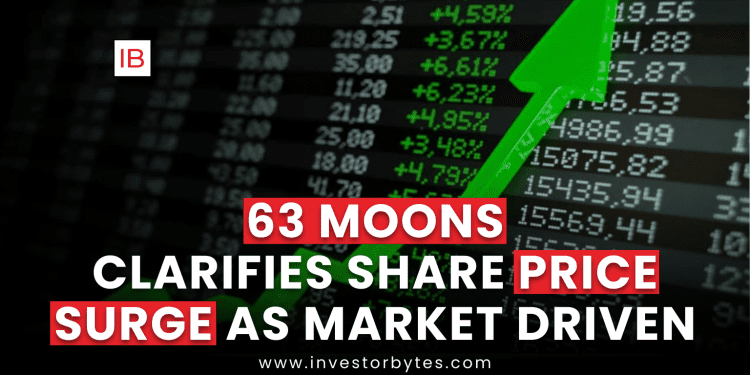 63 Moons Clarifies Share Price Surge as Market Driven