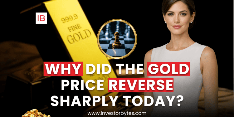 Gold Price Reversal: Sharp Bounce as Yields and Dollar Retreat