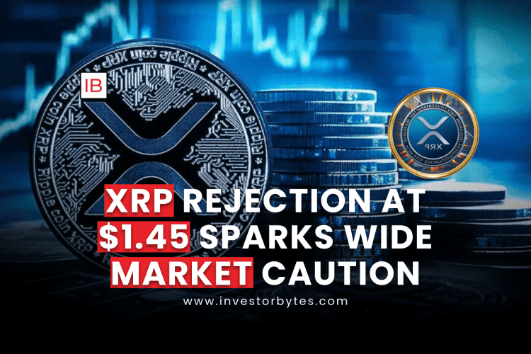 XRP Rejection at $1.45 Sparks Wide Market Caution