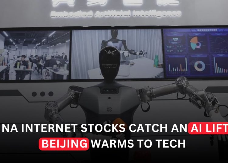 China's Internet Stocks Rally as AI Boom and Policy Support Boost Tech Sector
