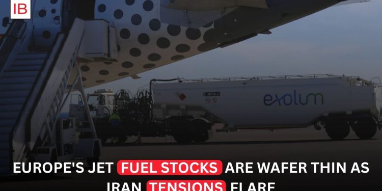 Europe's Jet Fuel Supplies Drop to Critically Low Levels Amid Middle East Tensions