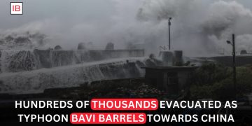 Hundreds of Thousands Evacuated as Typhoon Bavi Approaches China
