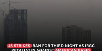 US Launches Third Night of Strikes on Iran as IRGC Targets American Bases in Bahrain and Jordan