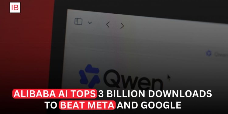 Alibaba’s AI Models Surpass 3 Billion Downloads, Overtaking Meta and Google