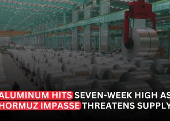 Aluminum Hits Seven-Week High as Strait of Hormuz Deadlock Threatens Supply