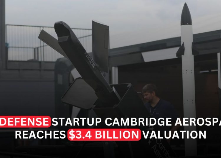 Anduril Backers Value Defense Startup Cambridge Aerospace at $3.4 Billion