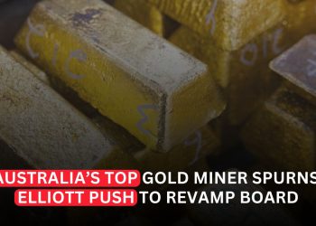 Australia’s Top Gold Miner Rejects Elliott’s Push to Revamp Its Board