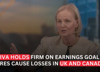 Aviva CEO Says Profit Target Is Safe Despite Fires in UK and Canada