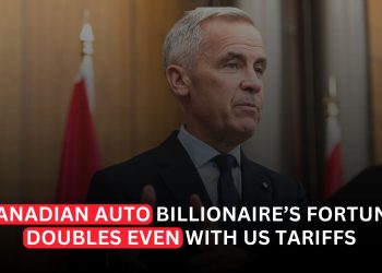 Canadian Auto Billionaire’s Fortune Doubles Even With US Tariffs