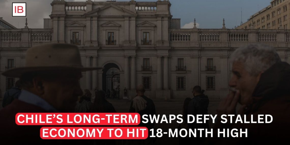 Chile’s Long-Term Swaps Hit 18-Month High Despite Stalled Economy