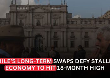 Chile’s Long-Term Swaps Hit 18-Month High Despite Stalled Economy