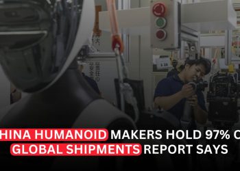 China Humanoid Robot Makers Capture 97% of Global Shipments