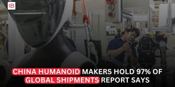 China Humanoid Robot Makers Capture 97% of Global Shipments