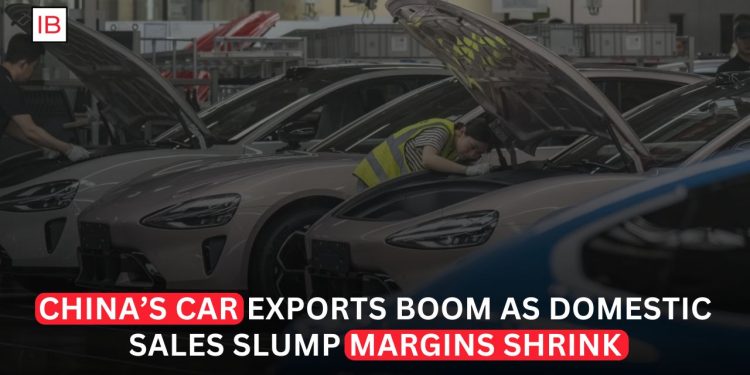 China’s Car Exports Boom as Domestic Sales Slump and Profit Margins Shrink