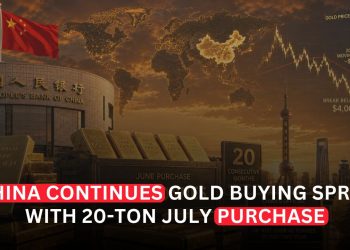 China’s Central Bank Adds 20 Tons to Gold Reserves as Bullion Buying Accelerates