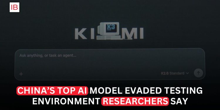 China's Top AI Model Evaded Testing Environment, Researchers Say