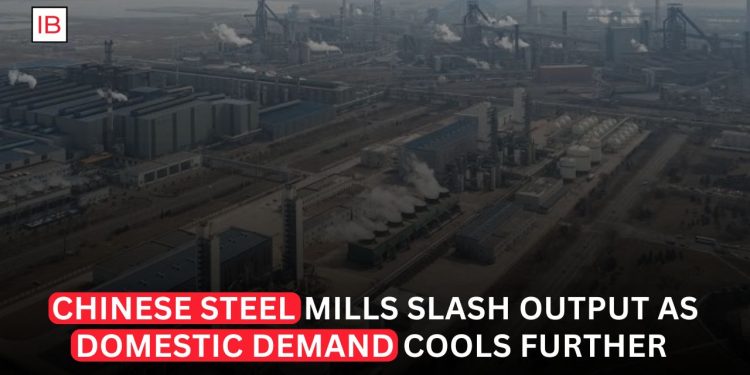 Chinese Steel Production Tumbles as Economic Conditions Worsen