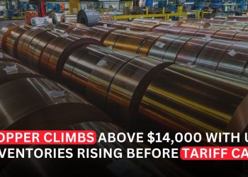 Copper Prices Climb Toward $14,000 as U.S. Imports Tighten Global Supply