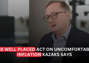 ECB Is Well Placed to Act if Inflation Becomes More Uncomfortable, Kazaks Says