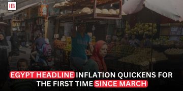 Egypt Headline Inflation Quickens for the First Time Since March
