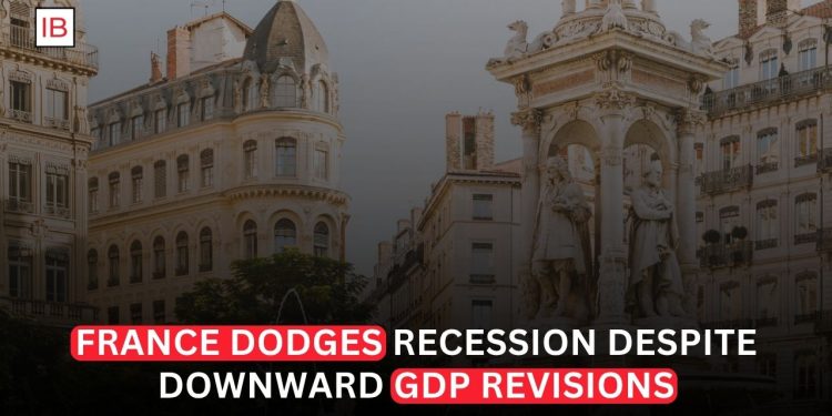 French Economy Just Dodges Recession After Growth Revised Down