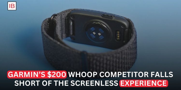 Garmin Cirqa Smart Band Review How the $200 Fitness Tracker Compares With Whoop