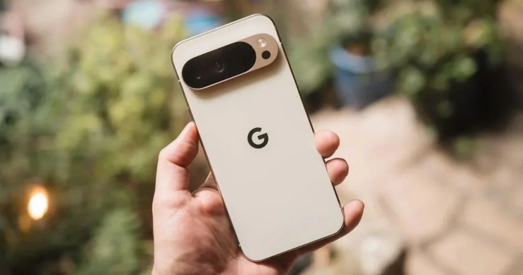 Google Pixel 10 Pro XL — "Google Pixel 10 Pro XL with Tensor G5 chip and triple rear camera"