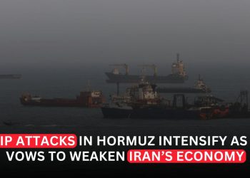 Hormuz Ship Attacks Mount as US Vows to Cripple Iran’s Economy