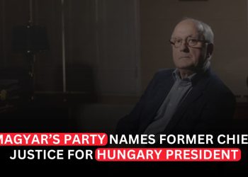 Hungary’s Tisza Party Names Former Supreme Court Chief Andras Baka for President