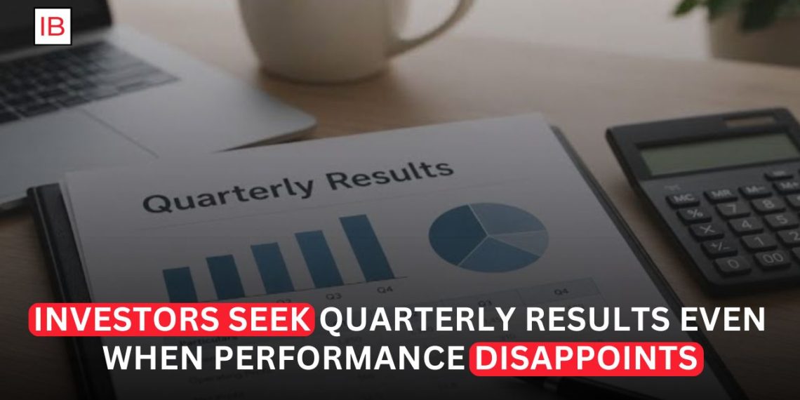 Investors Want Quarterly Reports, Unfavorable Results and All