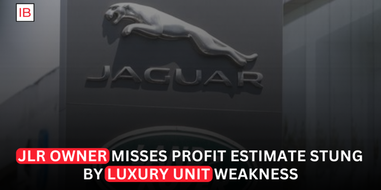 JLR Owner Misses Profit Estimates as Luxury-Car Weakness Weighs on Results
