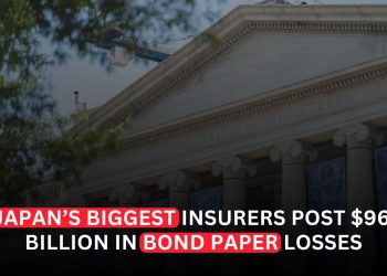 Japan's Biggest Insurers Post $96 Billion in Bond Paper Losses