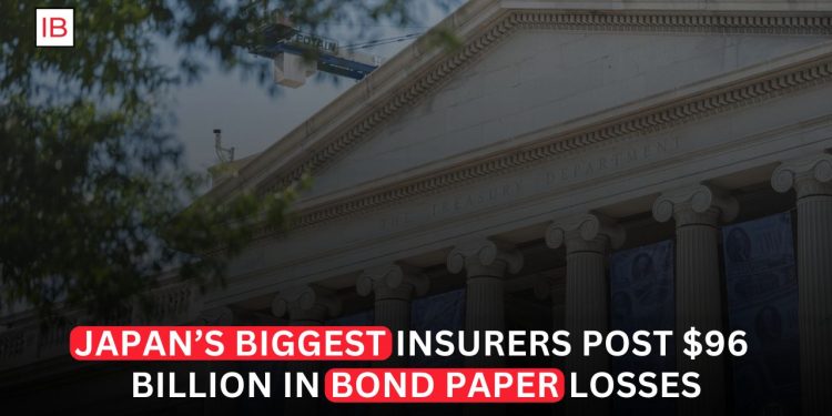 Japan's Biggest Insurers Post $96 Billion in Bond Paper Losses