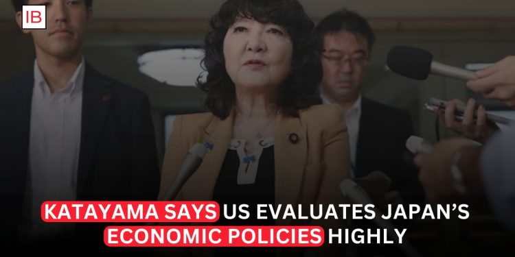 Katayama Says US Evaluates Japan's Economic Policies Highly