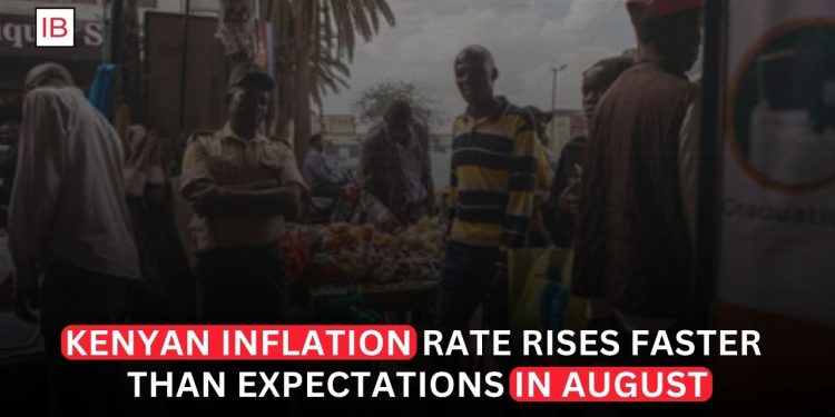 Kenyan Inflation Rate Rises Faster Than Expectations in August